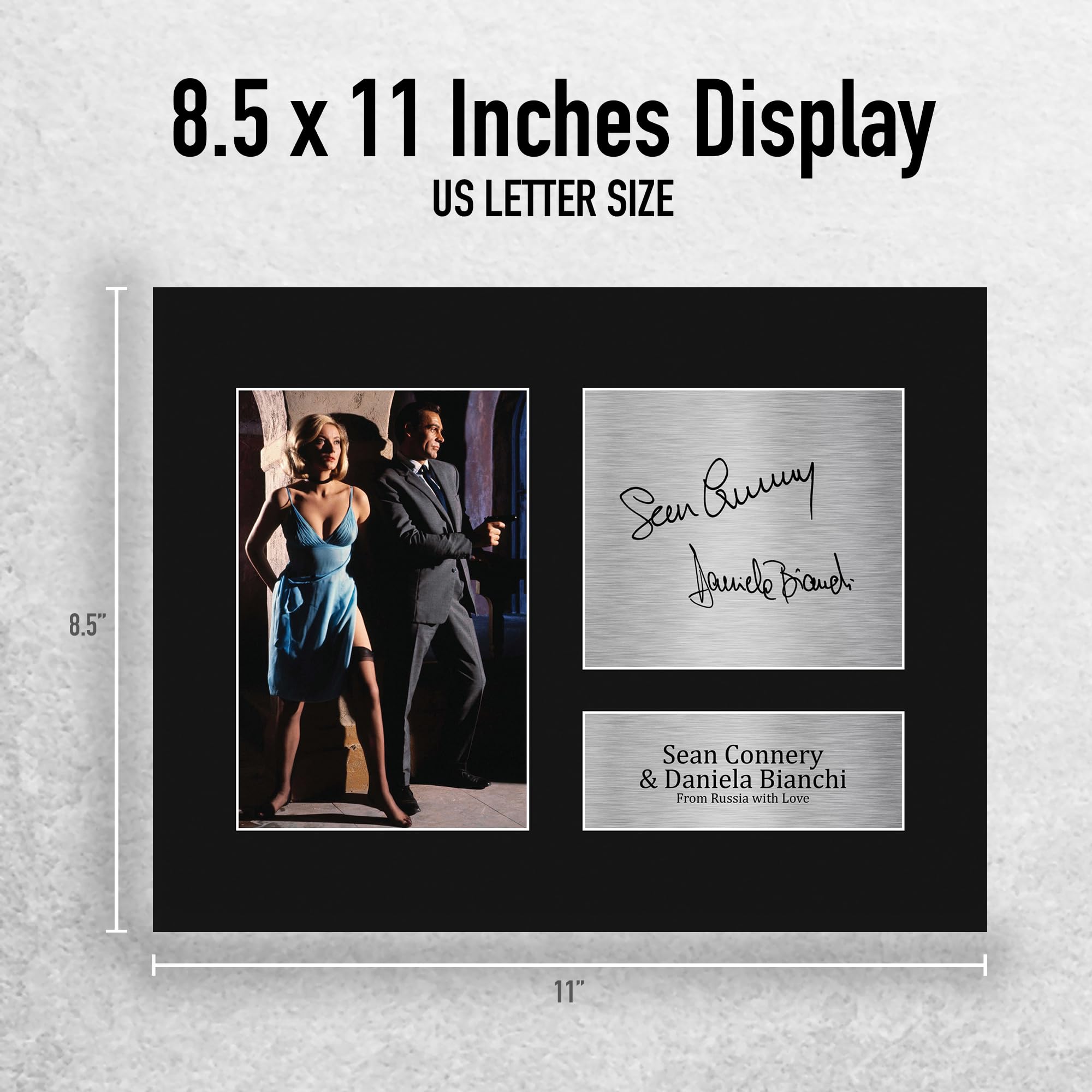Amazon.com: HWC Trading Sean Connery & Daniela Bianchi James Bond